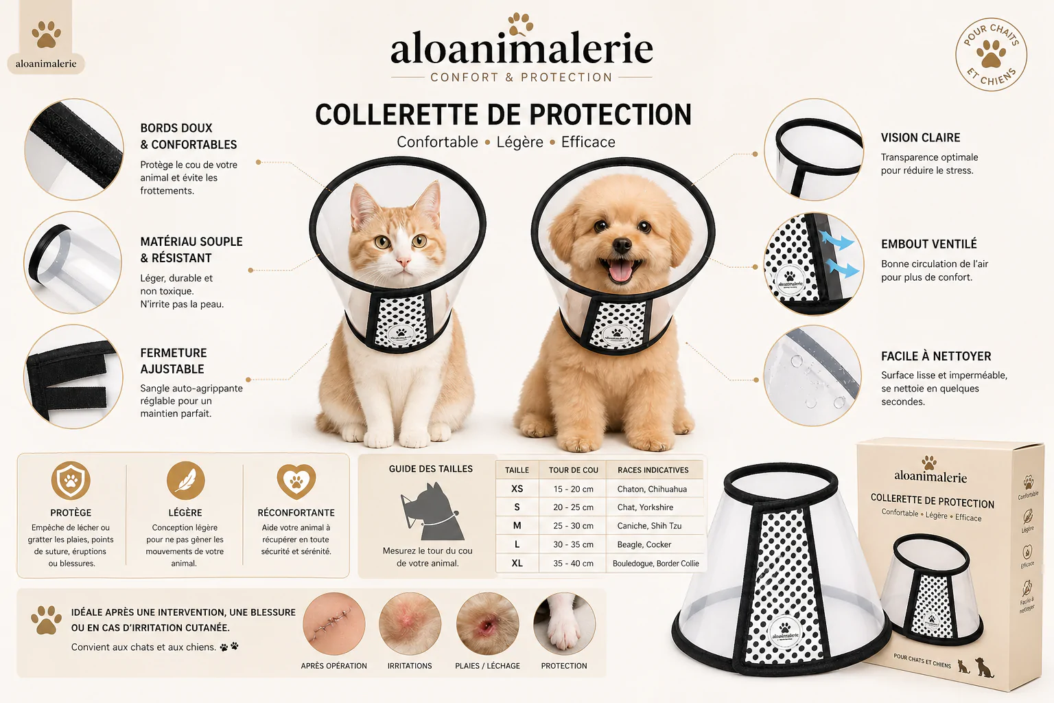Collerette de Protection – Confort & Sécurité – Image 3