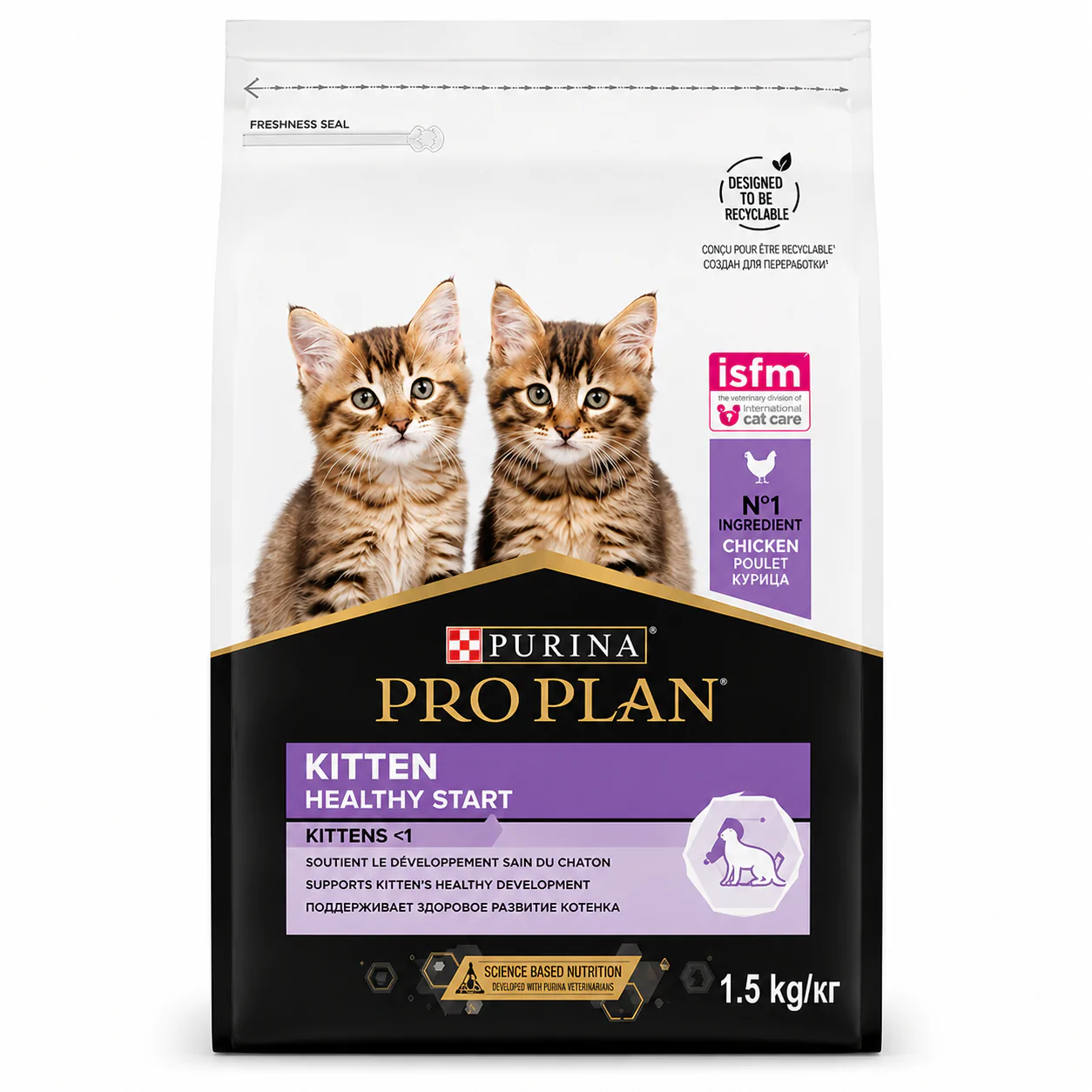 Purina Pro Plan Kitten Healthy Start – Poulet (1,5kg)